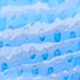 Sky Blue, White and Black Zebra Pattern