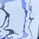 White, Blue And Black Marble Pattern
