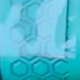 Ocean Green Hexagonal Pattern